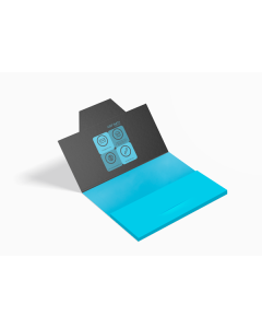 Envelope 1/4 inch Spine + 1 pocket of 2 inch with gusset 1/4