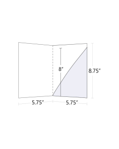 5.75 x 8.75 Pocket Folders 14pt