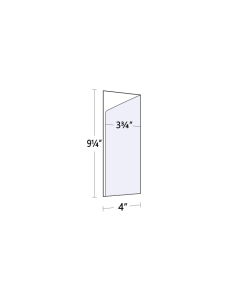 4x9.25 Receipt Holder Right