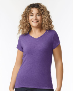 Gildan Ladies' SoftStyle® Fitted V-Neck T-Shirt | G64VL