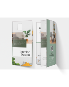 Card Stock Brochures - 14pt Soft Touch Lamination 