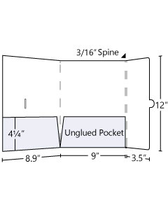 9x12 Right Tuck Tab Pocket Folder