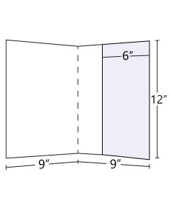 Lateral 6 inch Inside Right Pocket Folder
