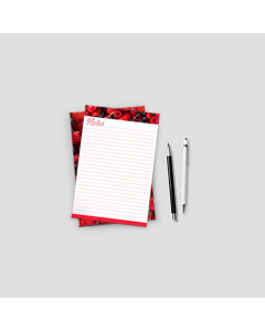 Notepads 70lb Offset Text Stock
