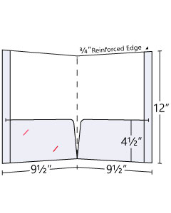 Reinforced Pocket Folder