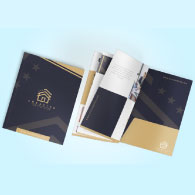 9x12 Booklet Pocket Folders